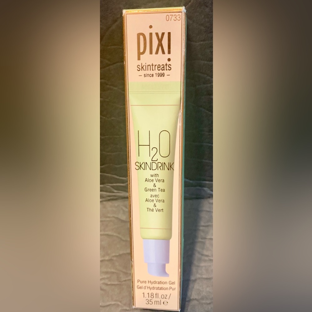 Pixi Skintreats H2O Skindrink Aloe Vera & Green Tea Pure Hydration Gel ~ 1.18